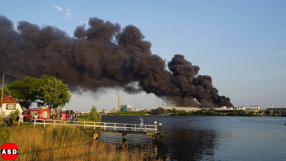 27 May 2017, Zeer grote brand Westpoort